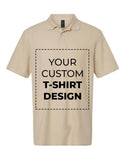 Gildan G648 Softstyle Adult Polo T-Shirts